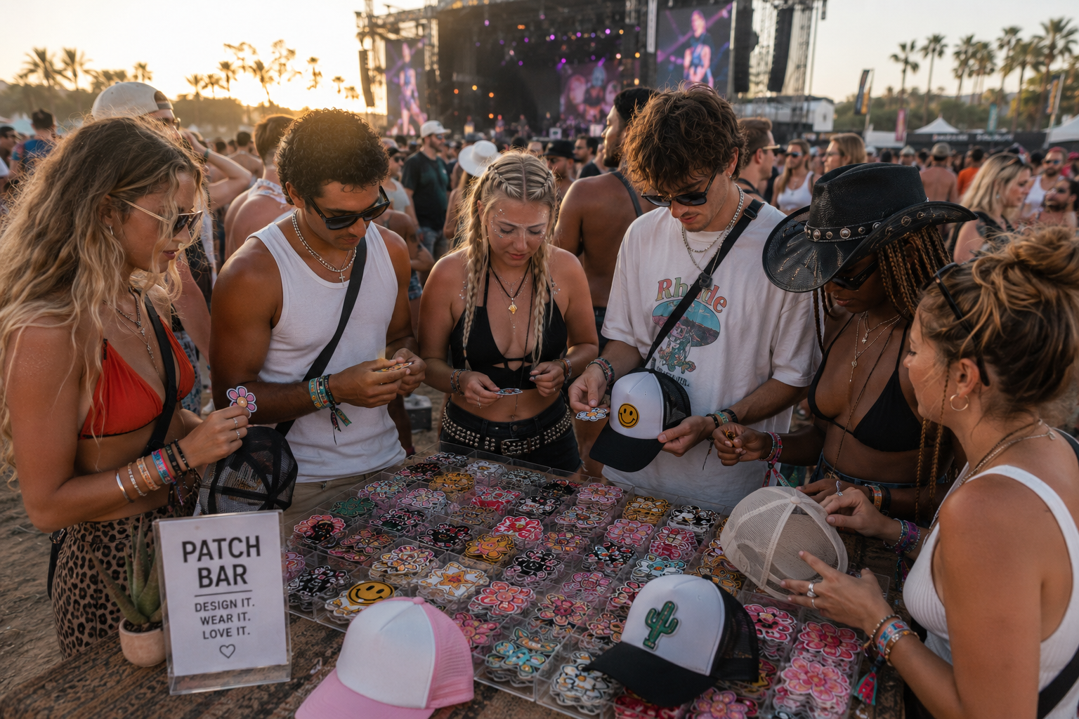 Festival patch bar